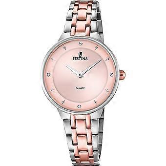 Reloj de mujer Festina de acero inoxidable de oro rosa Mademoiselle F20626/2