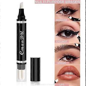 Precisie Make-up corrigerende pen, draagbare reparatie make-up remover pen, professionele make-up remover pen lip oog make-up cosmetische verwijdering en correctie worden