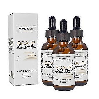 Mint and Rosemary Scalp Stimulating Oil for Hair Growth, Cold Pressed Grapeseed Blend