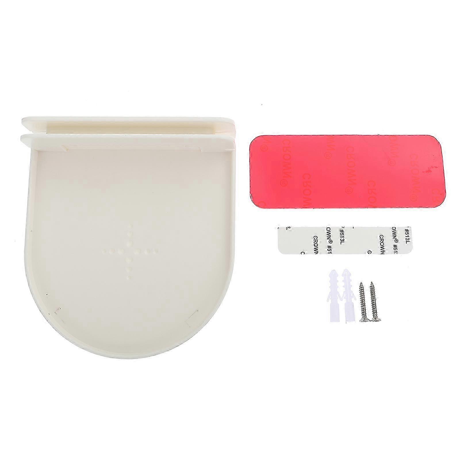 Smart Speaker Stand compatible withWiFi Router White Plastic Wall Mount Brackets