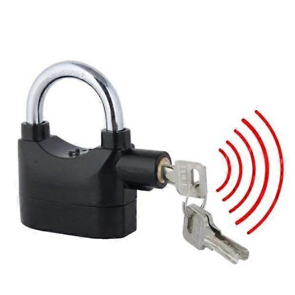 Large padlock with alarm p [MI]