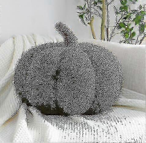 Pumpkin Decorated Plush Pumpkin Pillow.