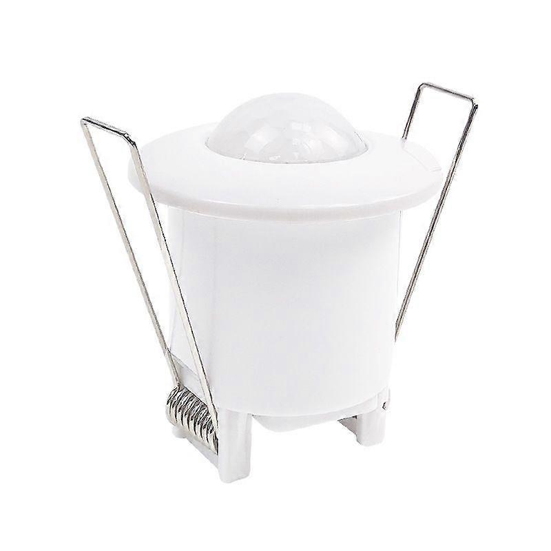 360 Degree Recessed Light Sensor with Automatic Infrared Motion Sensor Delay for Ceiling Light