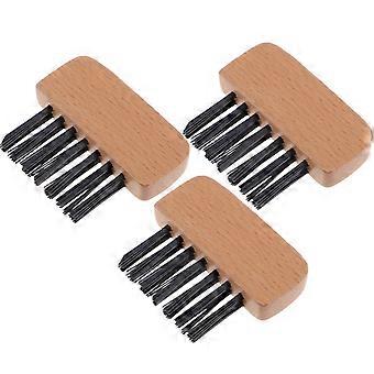 Baseball Home Plate Brush Wood Handle for Sports Cleaning 9Pcs