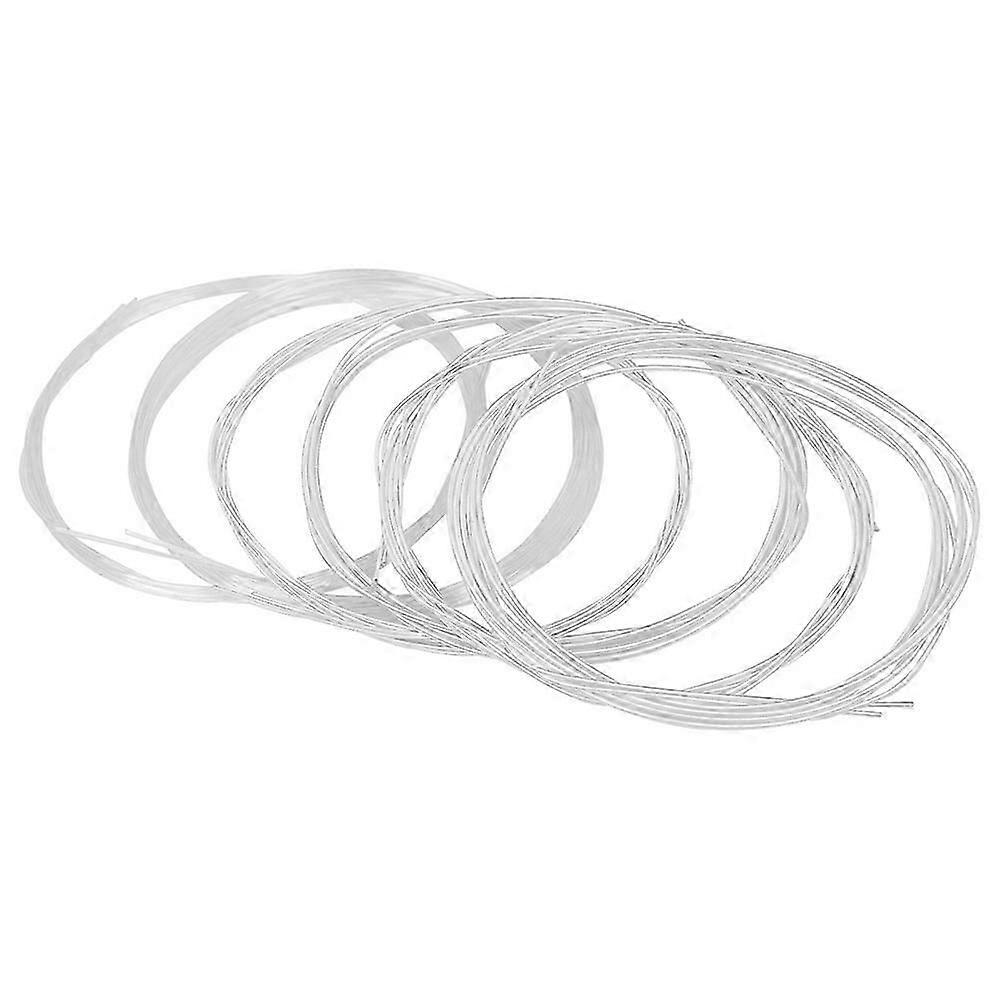 Shuffle Oud Strings Set 11-String Silver Plated Nylon Rustproof Beginner Practice Strings Oud Instrument Accessories