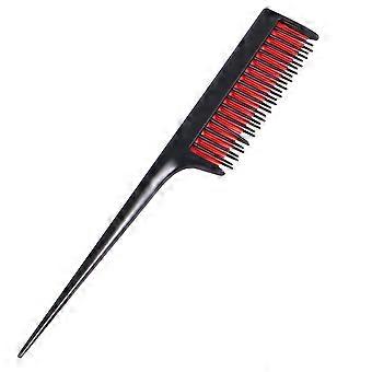 Useful Hair Dye Comb Professional Hair Dyeing Comb for Home 3Pcs Black