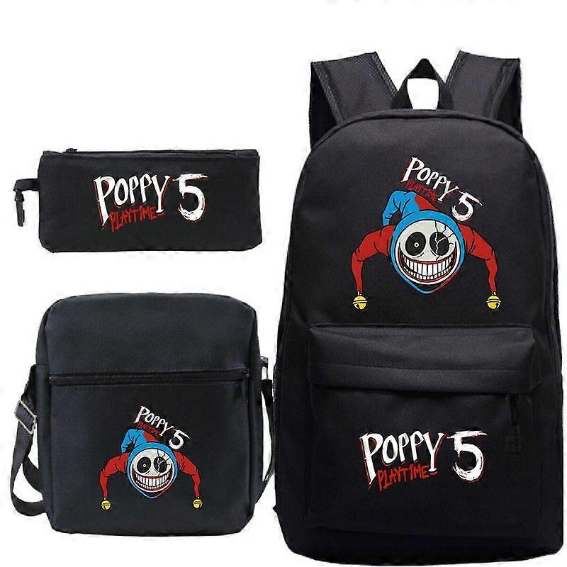 poppy Playtime 5 School Backpack 3pc