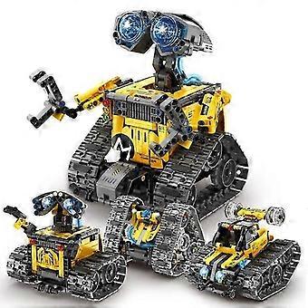 Technic robotbyggsats för barn i åldrarna 6-12, fjärrstyrd och appstyrd leksakssats, kreativa STEM-presenter till jul och födelsedag, bygg 4-i-1-modell med