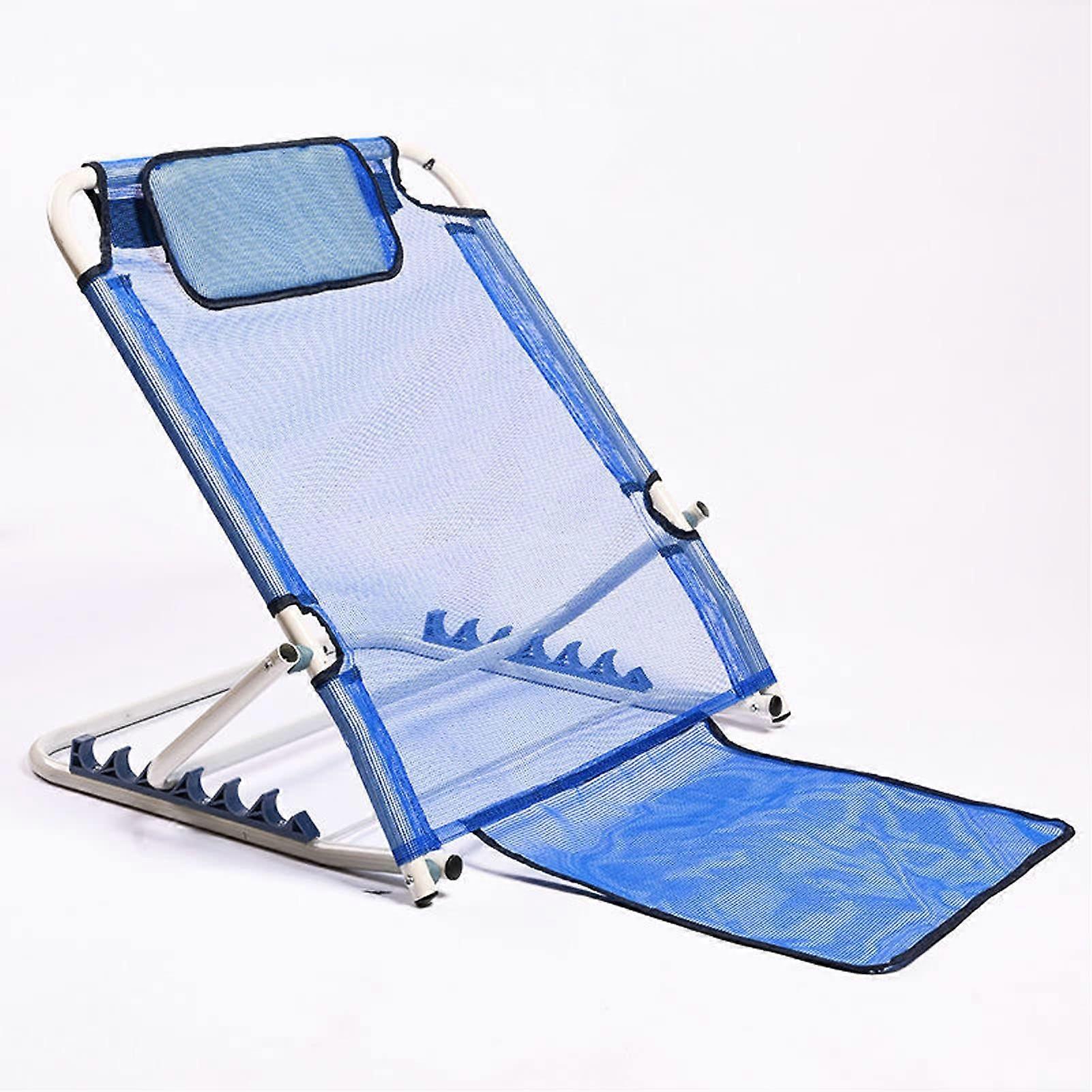 Adjustable Bed Backrest with SixLevel Angle Adjustment, Foldable Sit Up Support for Elderly and Reading in Bed