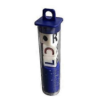 LCR Left Right Center Dice Game with Sealed Tube Case, 3 Dice and 24 Chips for Party and Family Fun