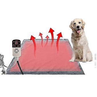 Multi-functional PET Heating Cushion FPK26 with Temperature Control & Timer Compatible with Cats & Dogs 45X45CM