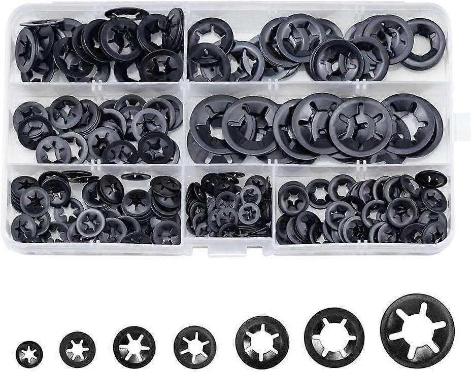 340 pieces Starlock washers, quick release washers with