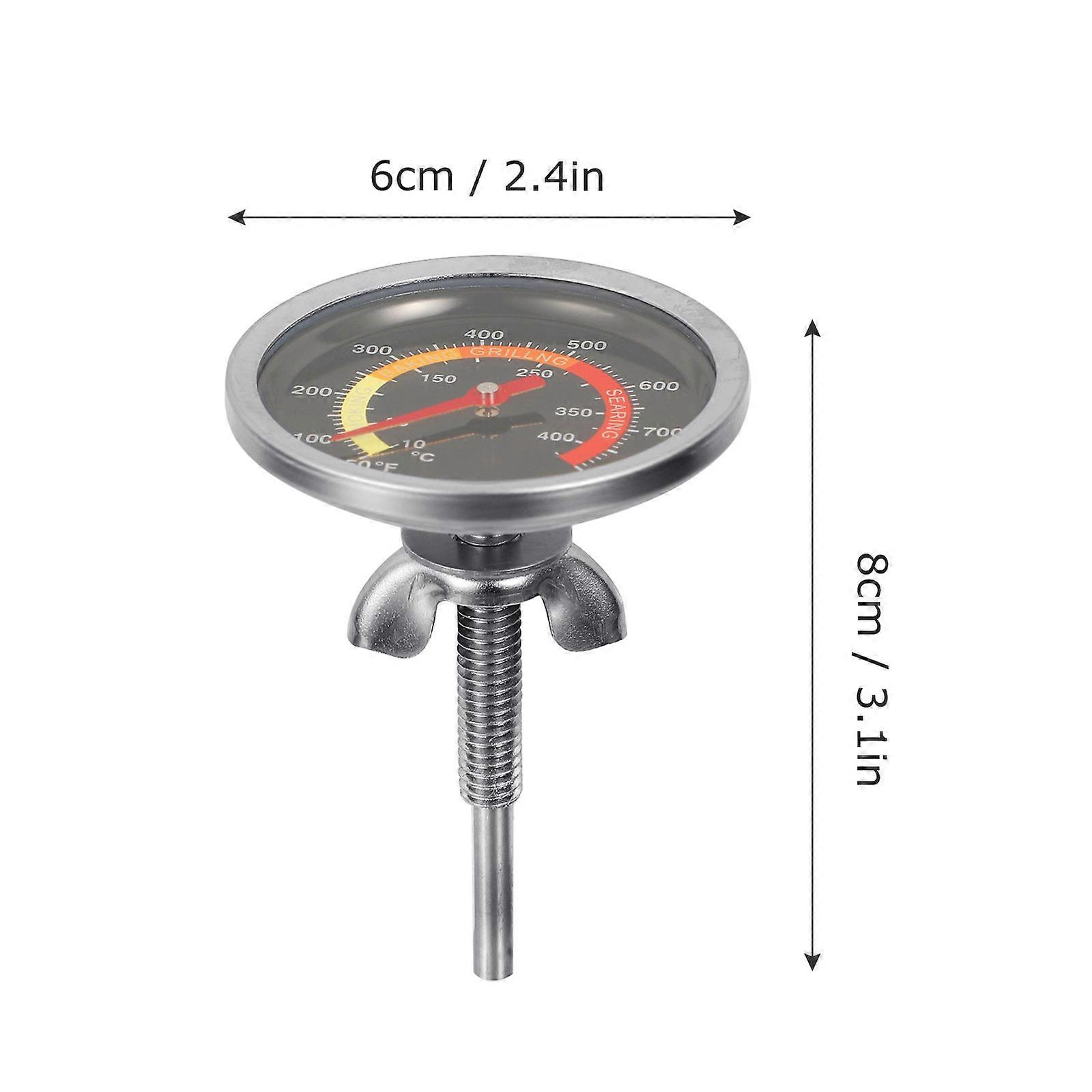 Oven Thermometer Instant Read for Kitchen Cooking Silver
