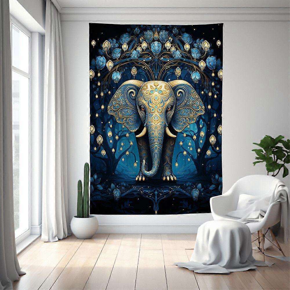 Drapeau décoré d'éléphant HY2903