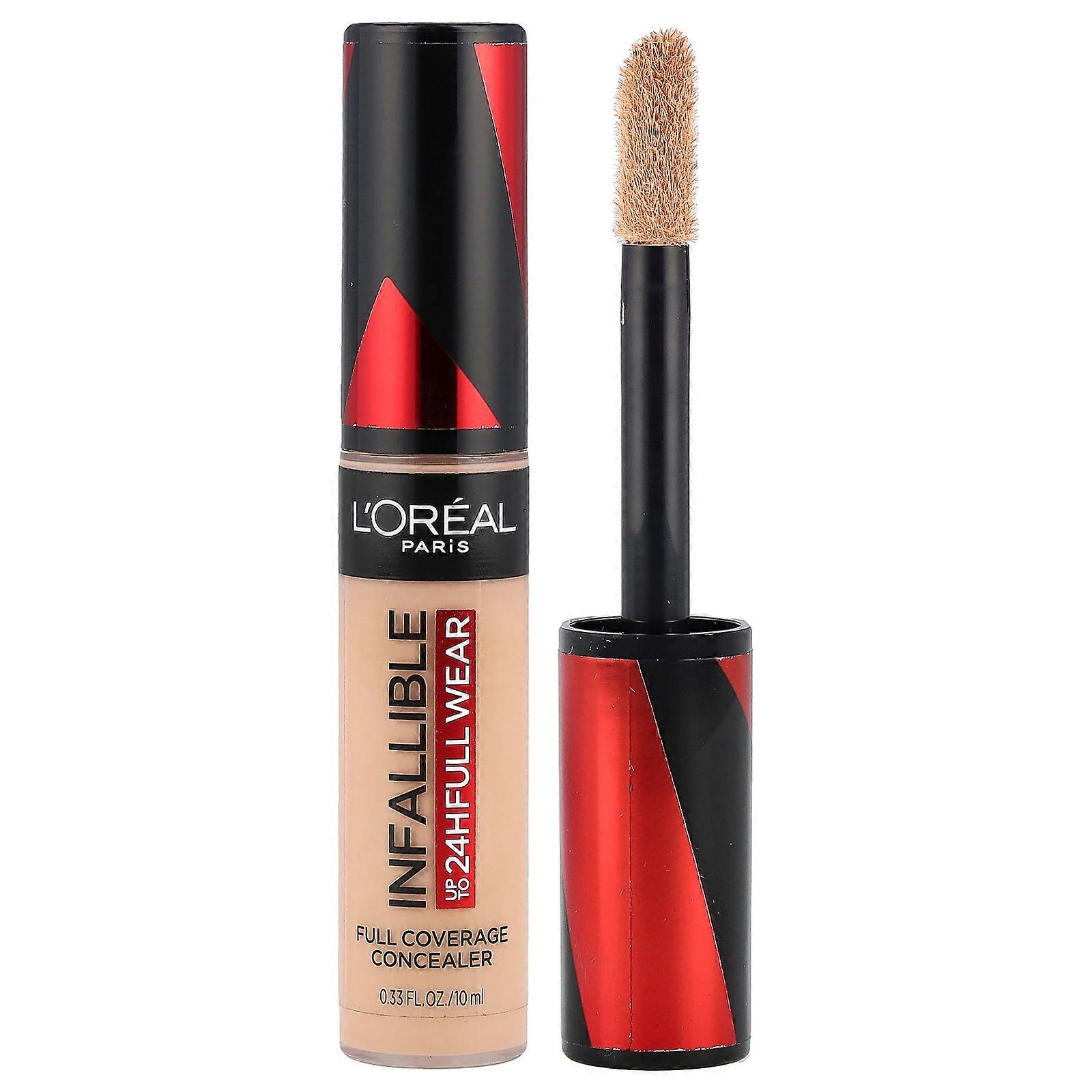 L'Oréal, Infallible, Full Coverage Concealer, 375 Latte, 0.33 fl oz (10 ml)