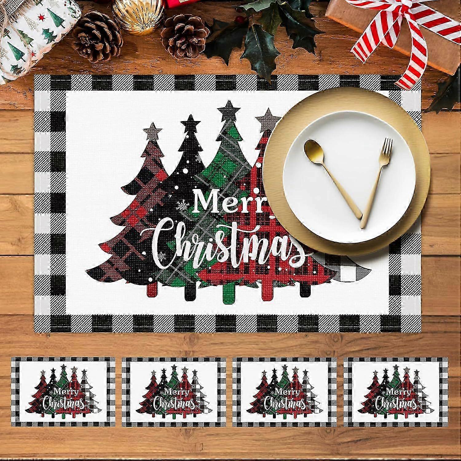 winter table mat 12 18