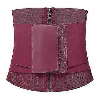 Cinta Modeladora Abdominal Reincompatível, Versão com Fecho, Corset Feminino para Proteção da Cintura, Ideal para Esportes e Fitness - Ótima Opção