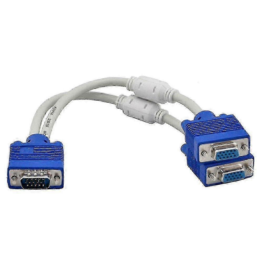 Dual Output VGA Splitter Cable