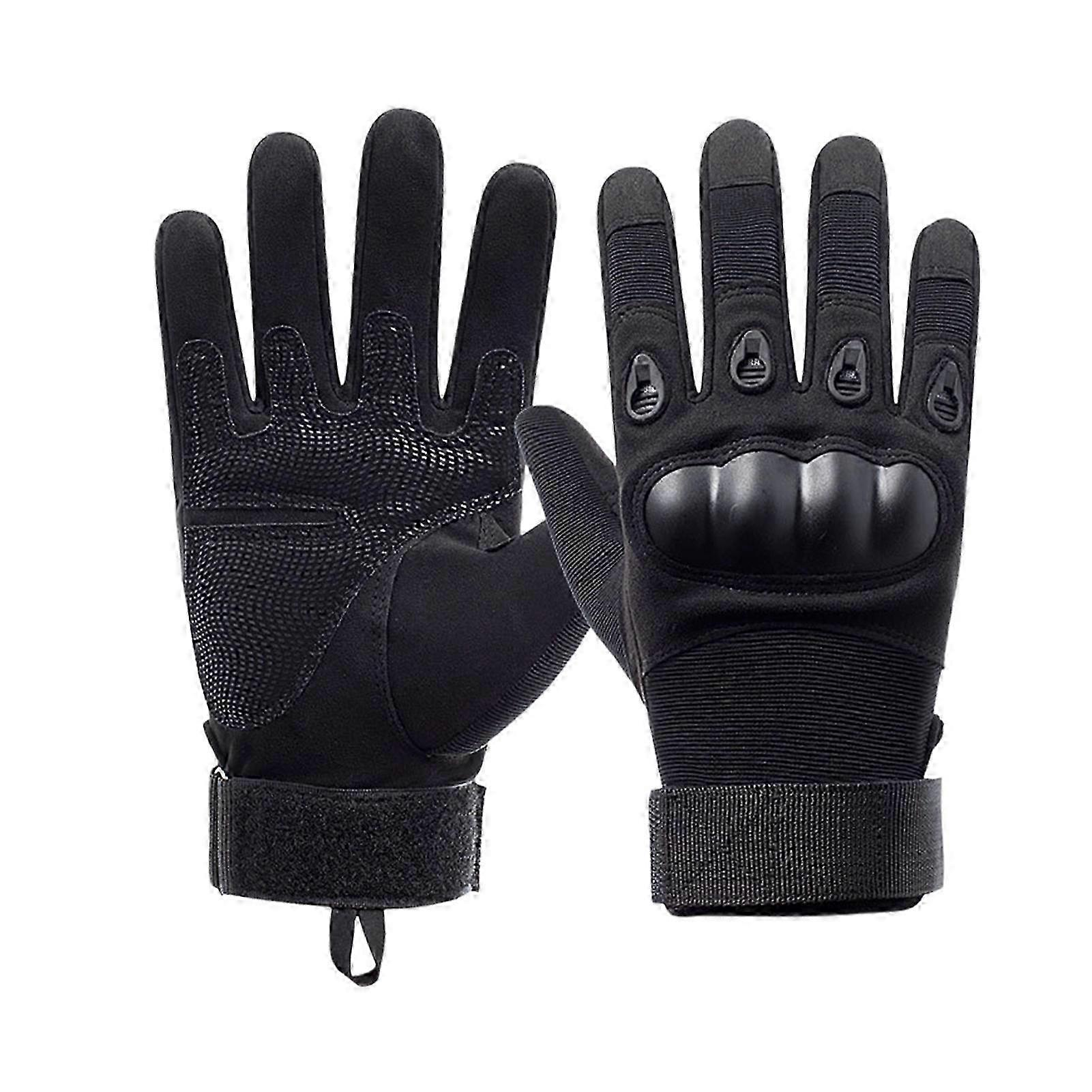 Motorcycle Riding Gloves With Touchscreen Fingertips