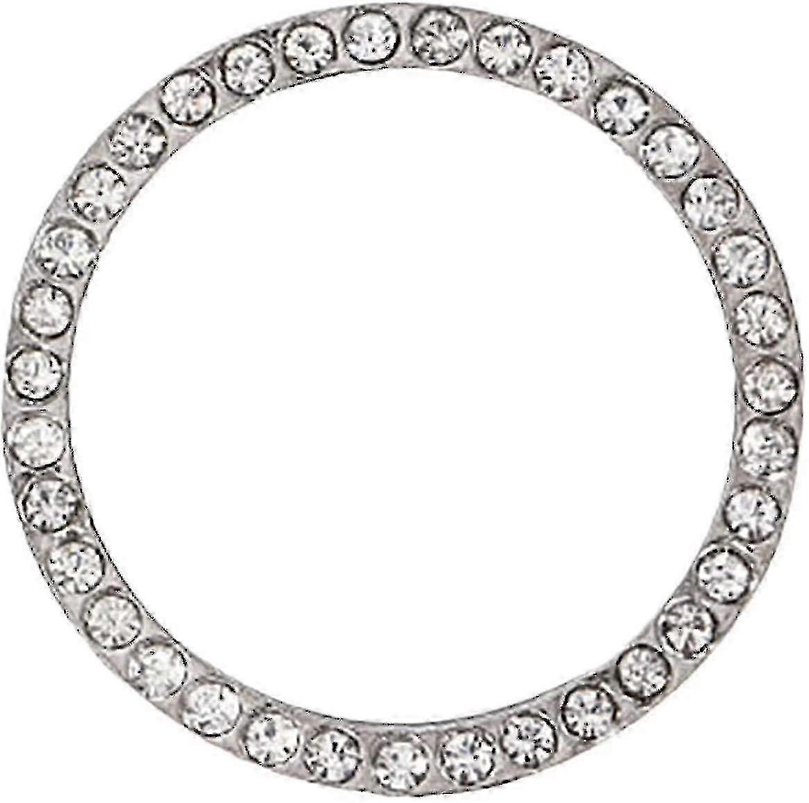Luxury Crystal Start Button Decor Ring