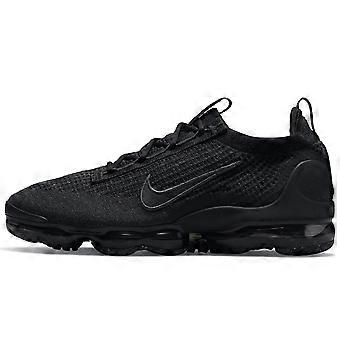Chaussures de course basses Nike VaporMax Flyknit résistantes à l'abrasion et respirantes pour homme, noires, référence DH4084-001