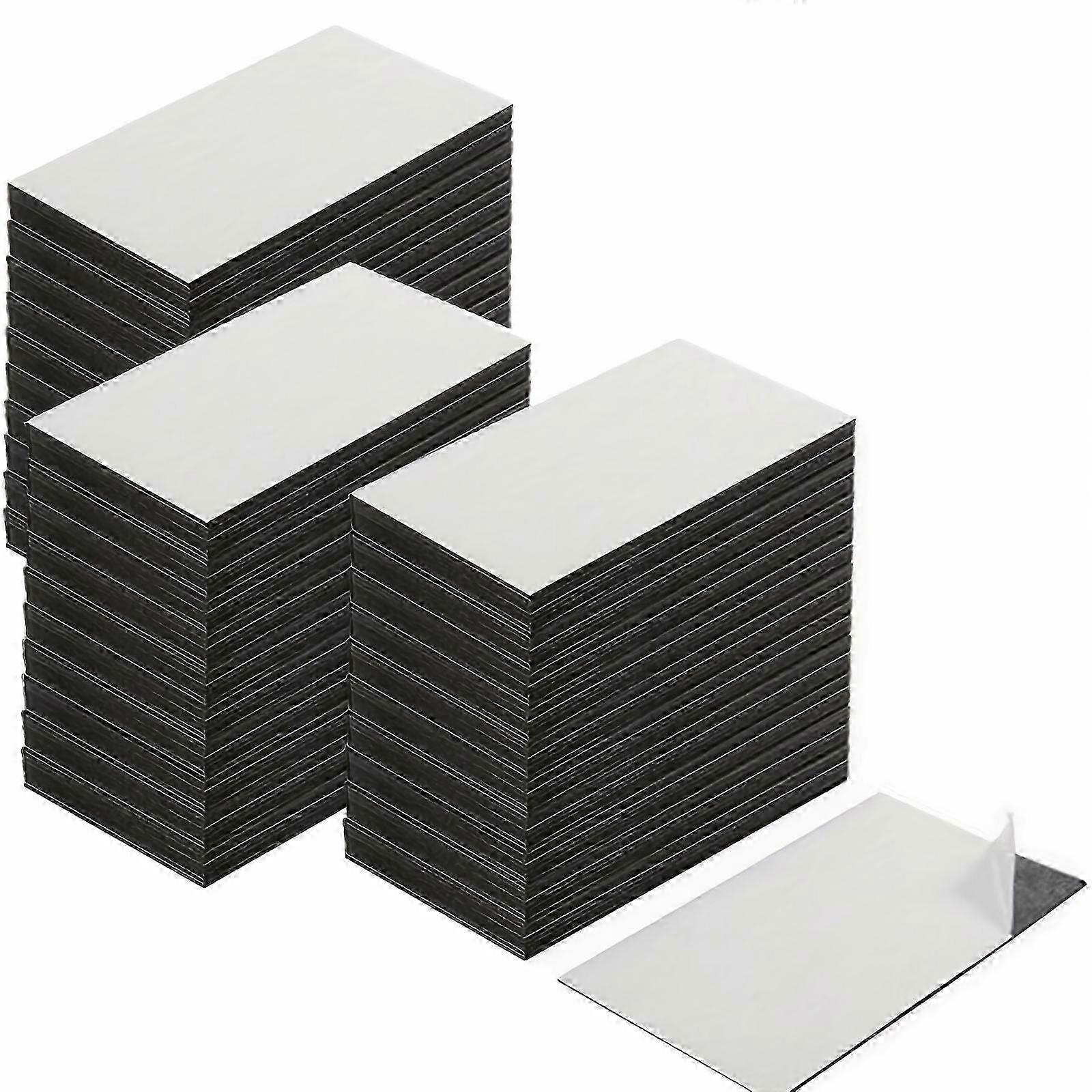 80 PCS Adhesive Backed Magnet Sheets