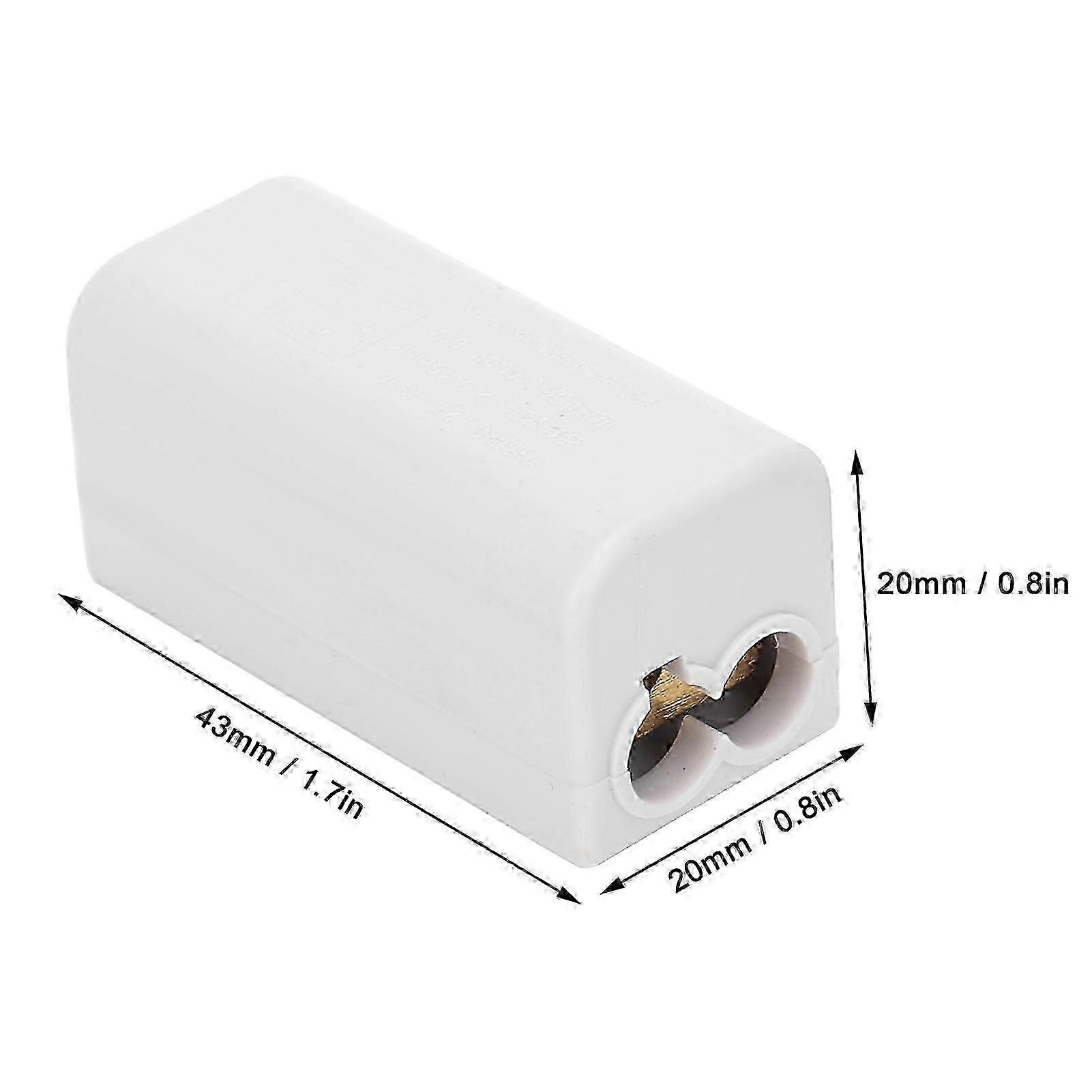 5Pcs Terminal Parallel Spliter Copper Junction Connector Box compatible with Ceiling Light WiringZK-1316