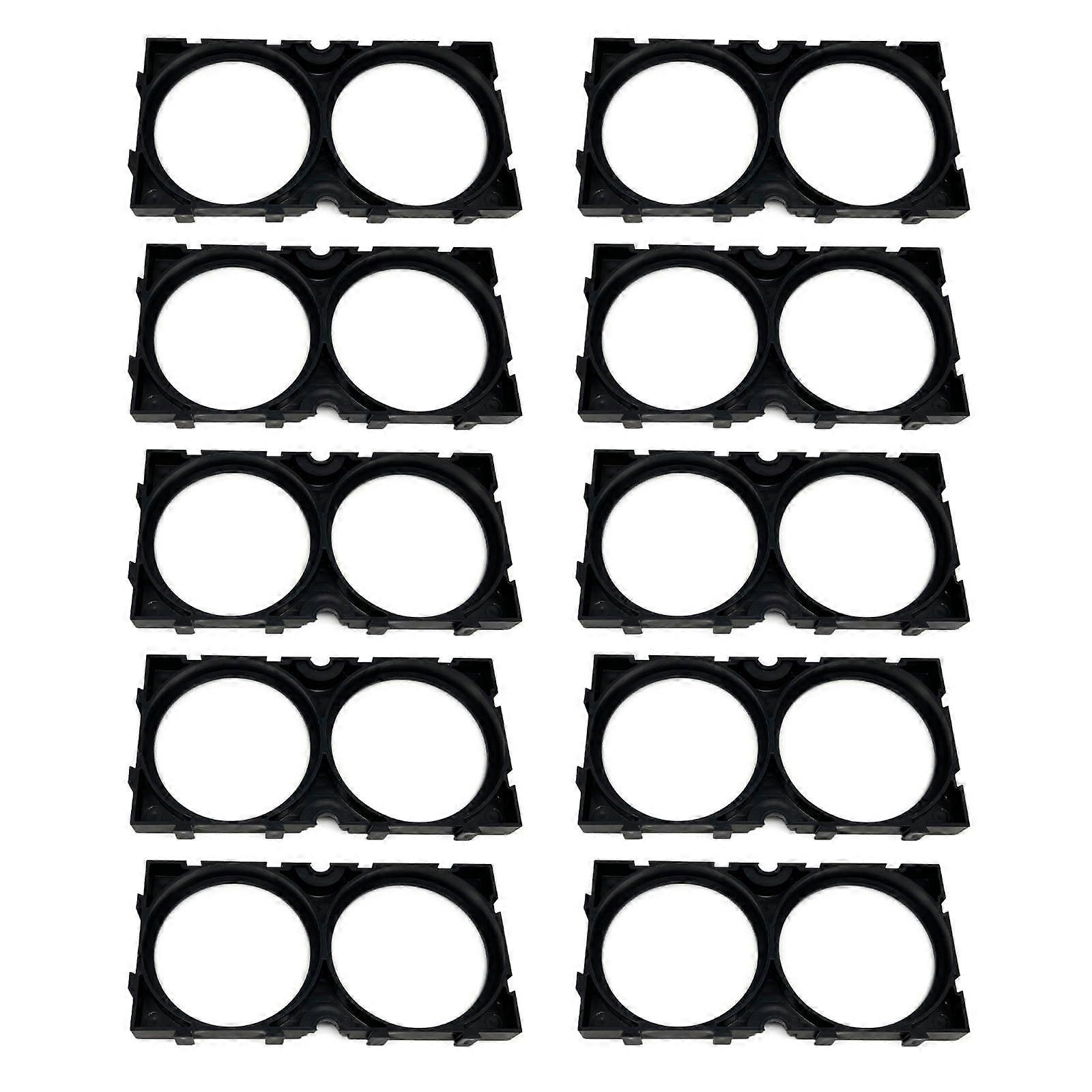 10pcs 66160 Lithium Battery Holder Frame, Shockproof Stackable Support for DIY Battery Packs