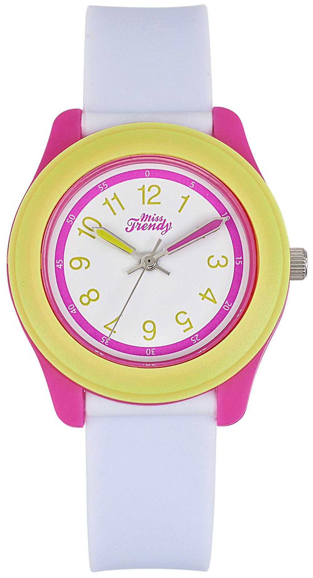 Miss trendy Quartz Analog Child Watch with KL238 Plastic Bracelet