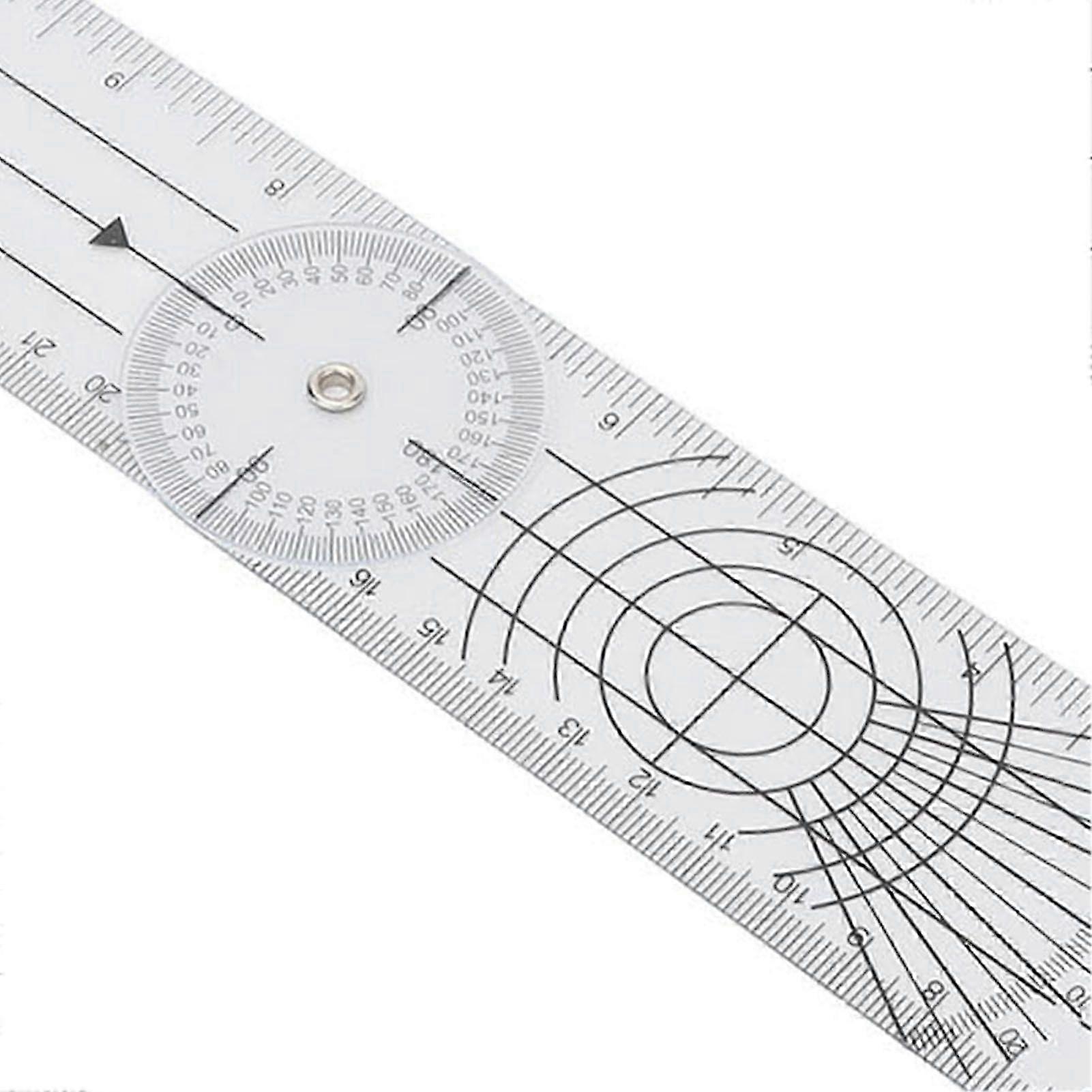 Flexible Transparent Angle Measuring Tool