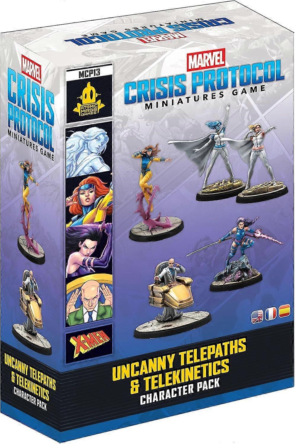 Marvel Crisis Protocol - Uncanny Telepaths & Telekinetics Miniatures
