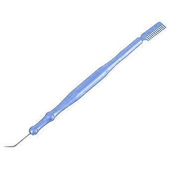Eyelash Lift Tool with Comb for Lash Lifting Blue Stainless Steel