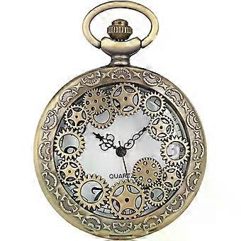 Vintage Taschenuhr mit römischen Ziffern, hängendes Design, für Damen und Herren, zum Geburtstag oder Jahrestag