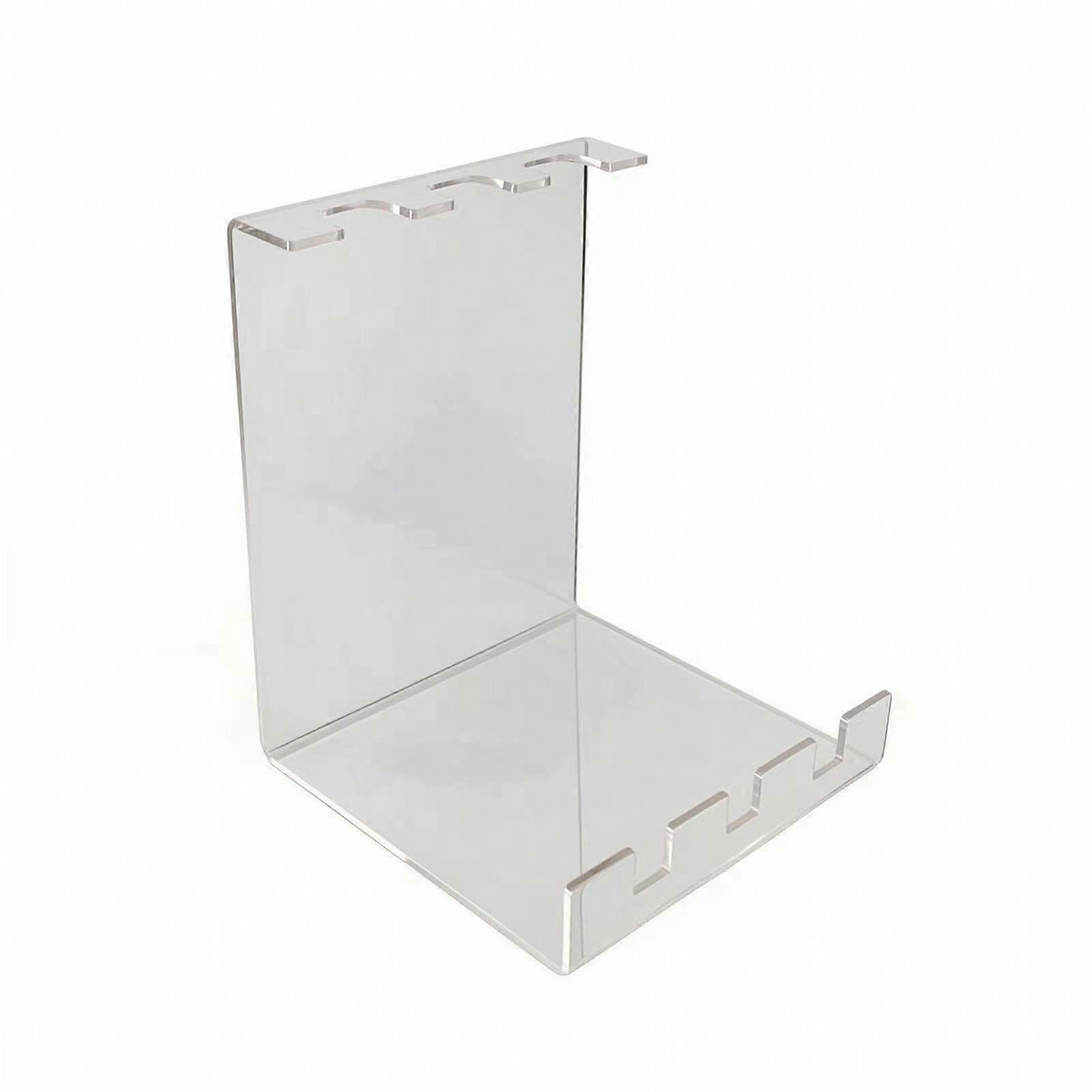 Table Tennis Paddle Display Stand Compact Table Tennis Racket Base Transparent