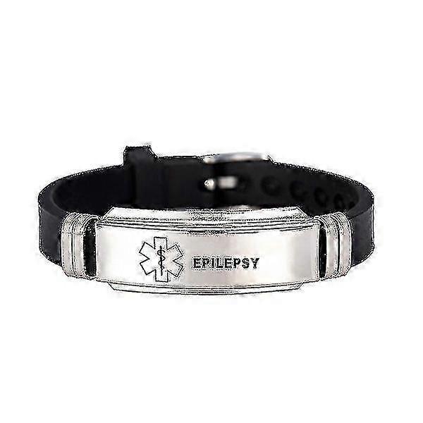 Epilepsy Emergency ID Bracelet
