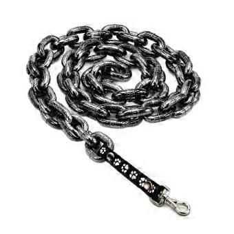 Novelty Faux Metal Chain Leash
