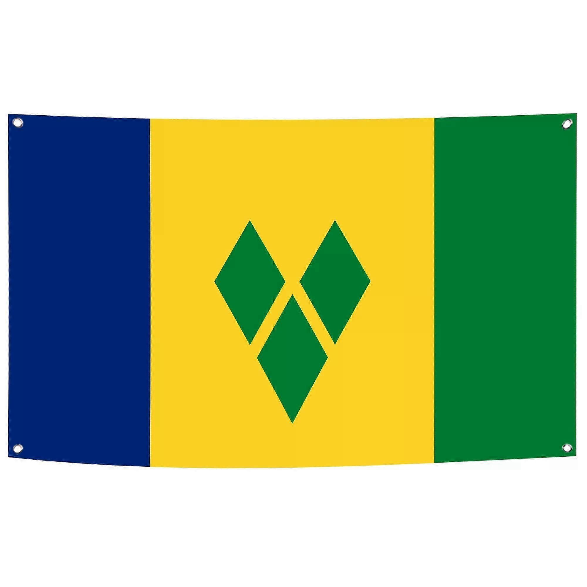 Polyester Saint Vincent Decor Banner