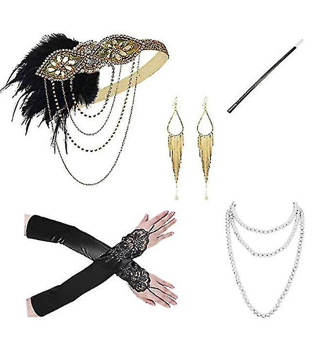 1920-luvun pukutarvikkeet setti
