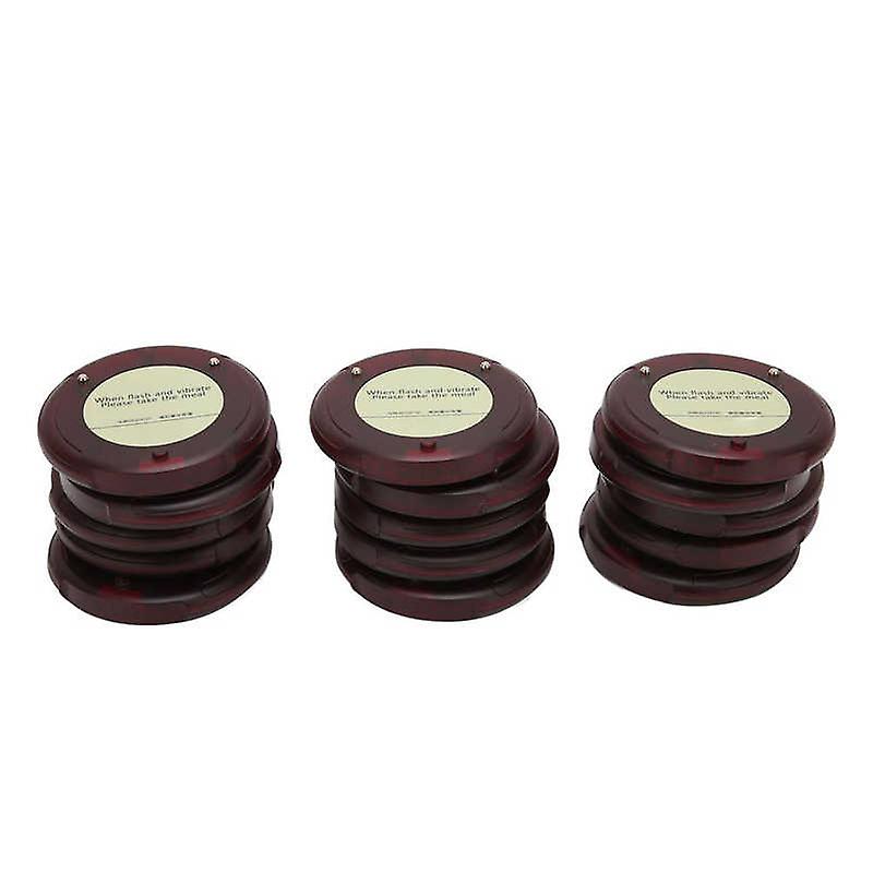 100‑240V Calling Pagers System Restaurant Pager System 1 Host 15 Pagers Stackable Charging