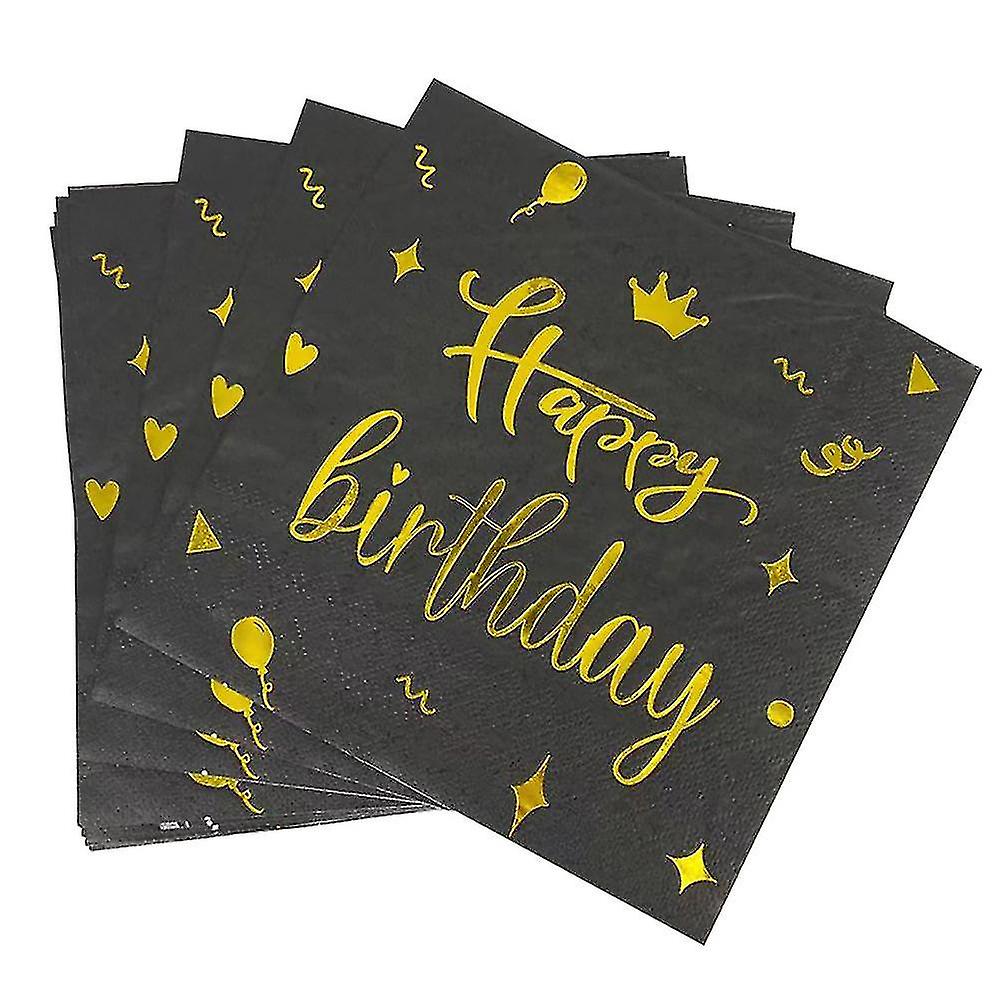 Paper Napkin Folding 3 Layers Disposable Tableware Dinner Ware For Birthday Anniversary