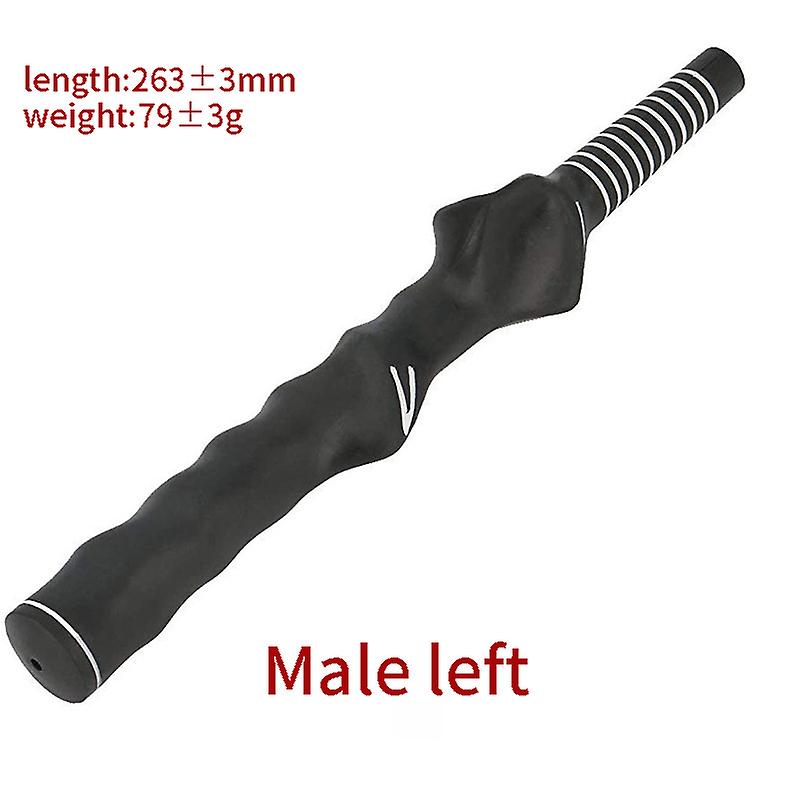 High Quality Durable Golf Rubber Hand Shape Grip Exercise Pole Grip Swing Training Outdoor Golf Practice Tools