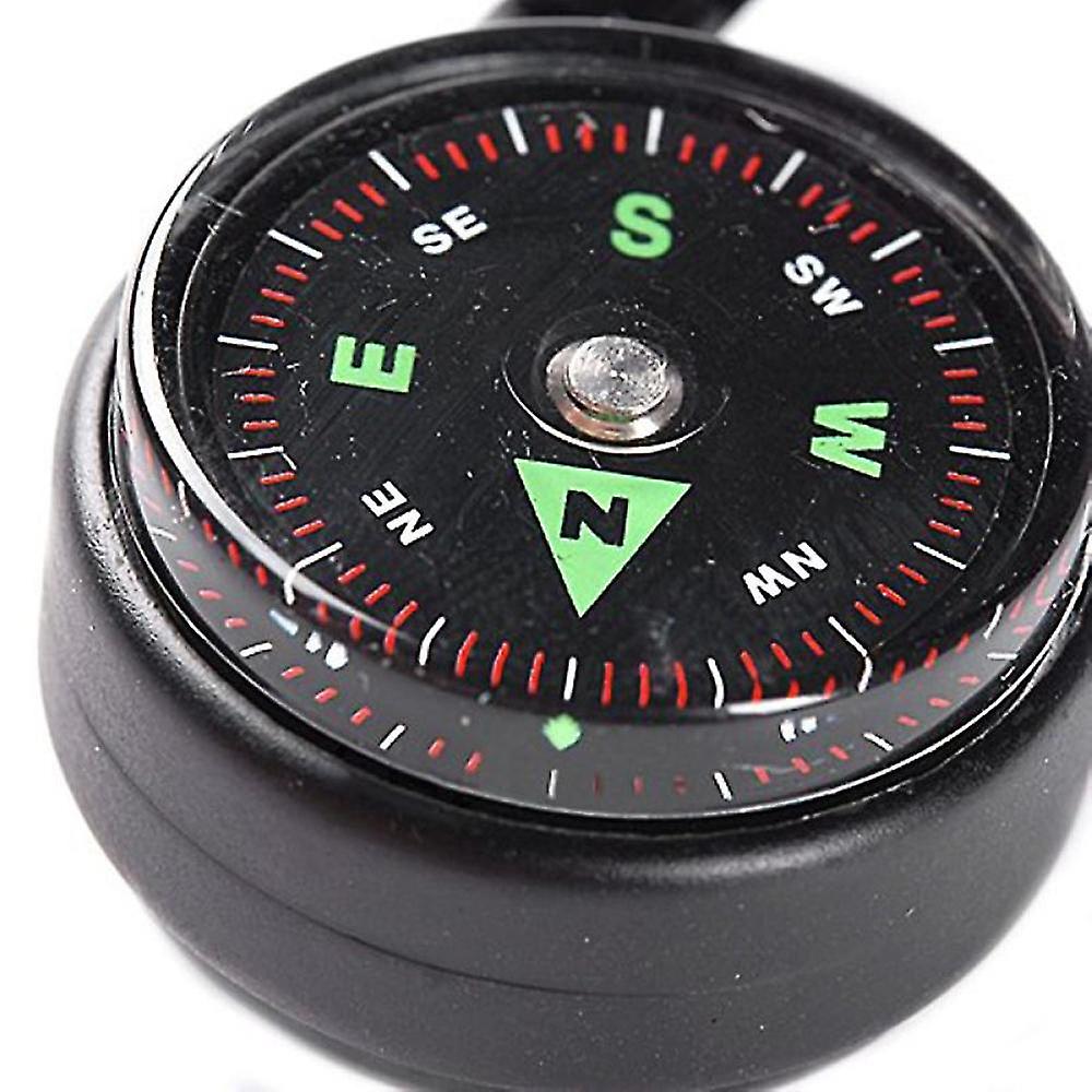 Multifunctional Mini Compass + Thermometer + Keychain In 1