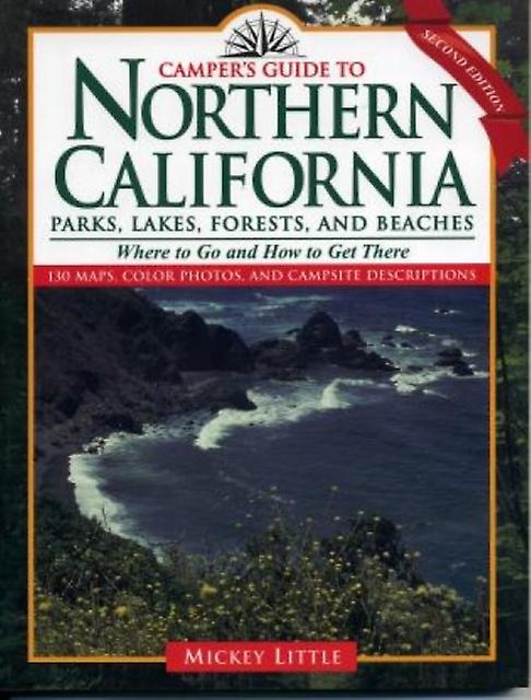 Campers Guide To Northern California by Mickey Little Paperback Book