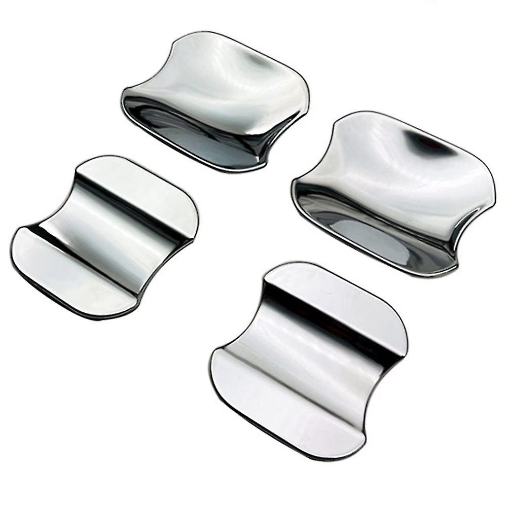 Car Chrome Silver External Door Handle Bowl Cover