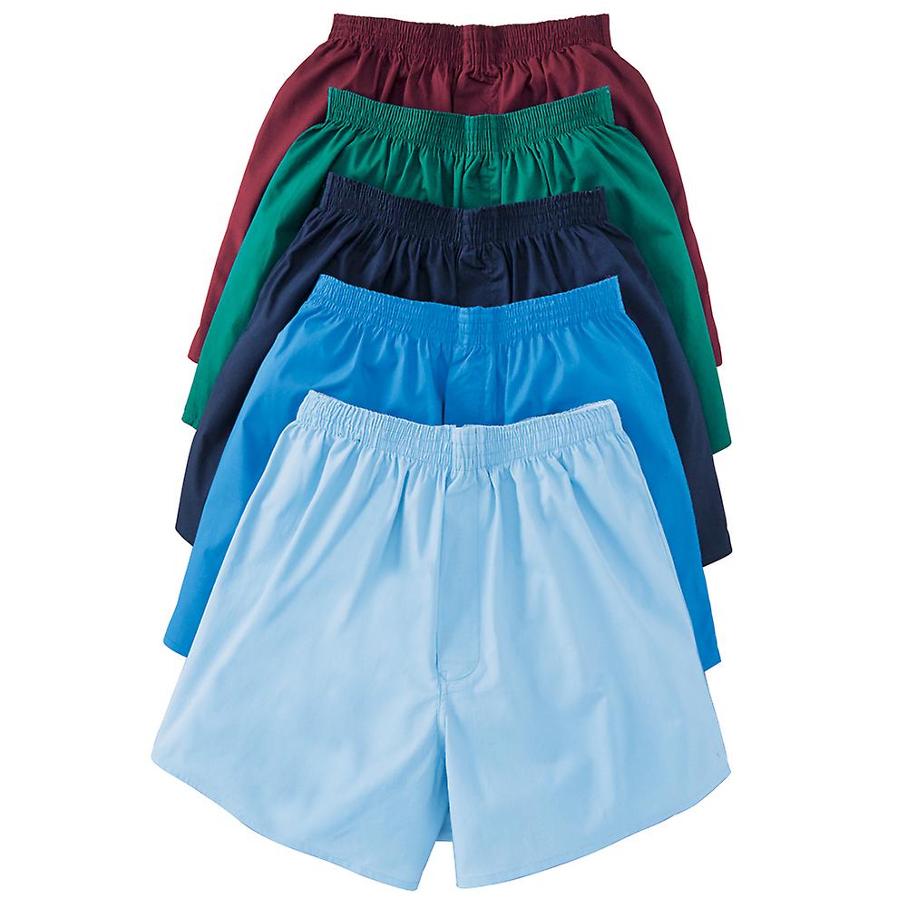 Chums | Mens | High Rise Boxer 5 Pack Plain