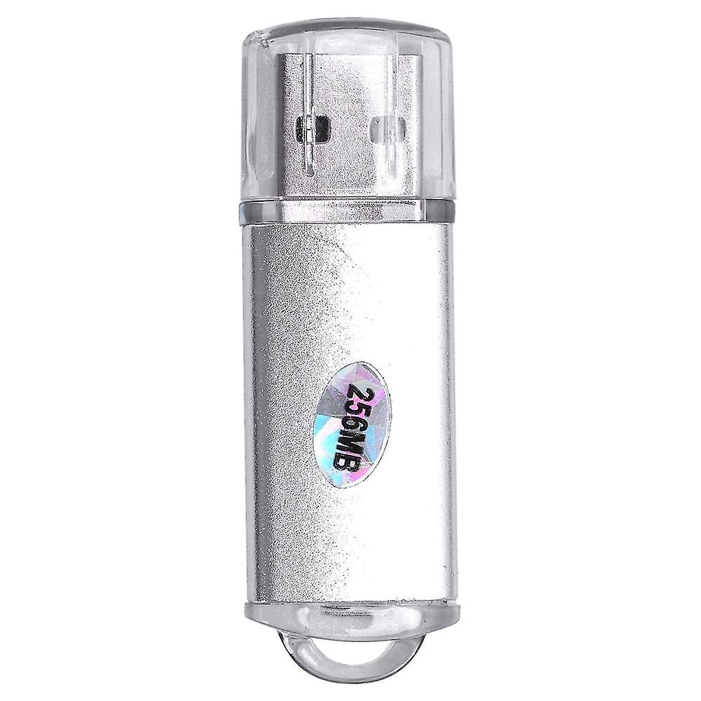 Usb 2.0 Flash Memory Stick Pen Drive Storage Thumb Color:silver Capacity:256mb