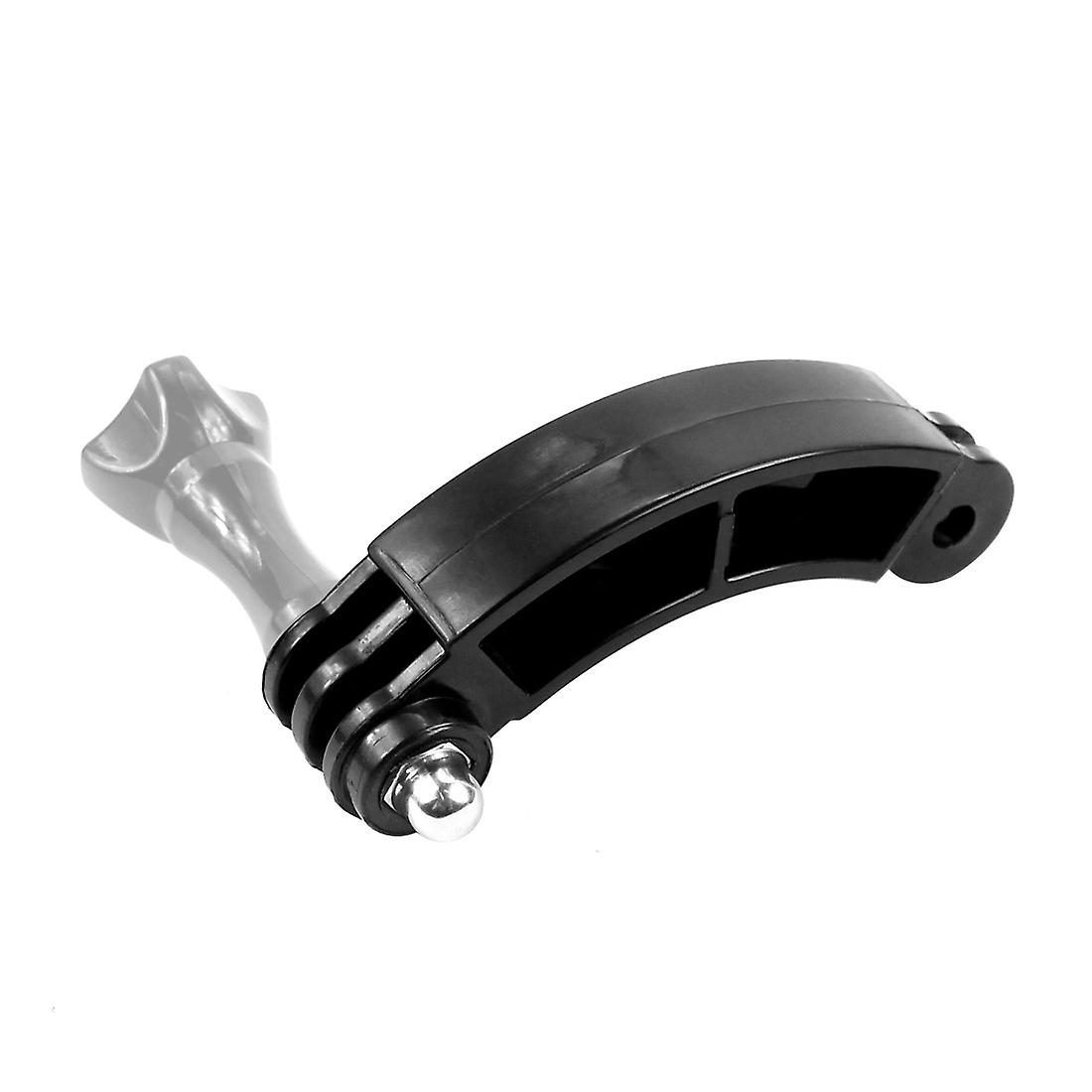 Helmet Extension Arm Mount For Go Pro Hero 9 8 7 6 5 For Xiaomi For Yi 4k For Sjcam Action Camera Short Type Bending Accessory