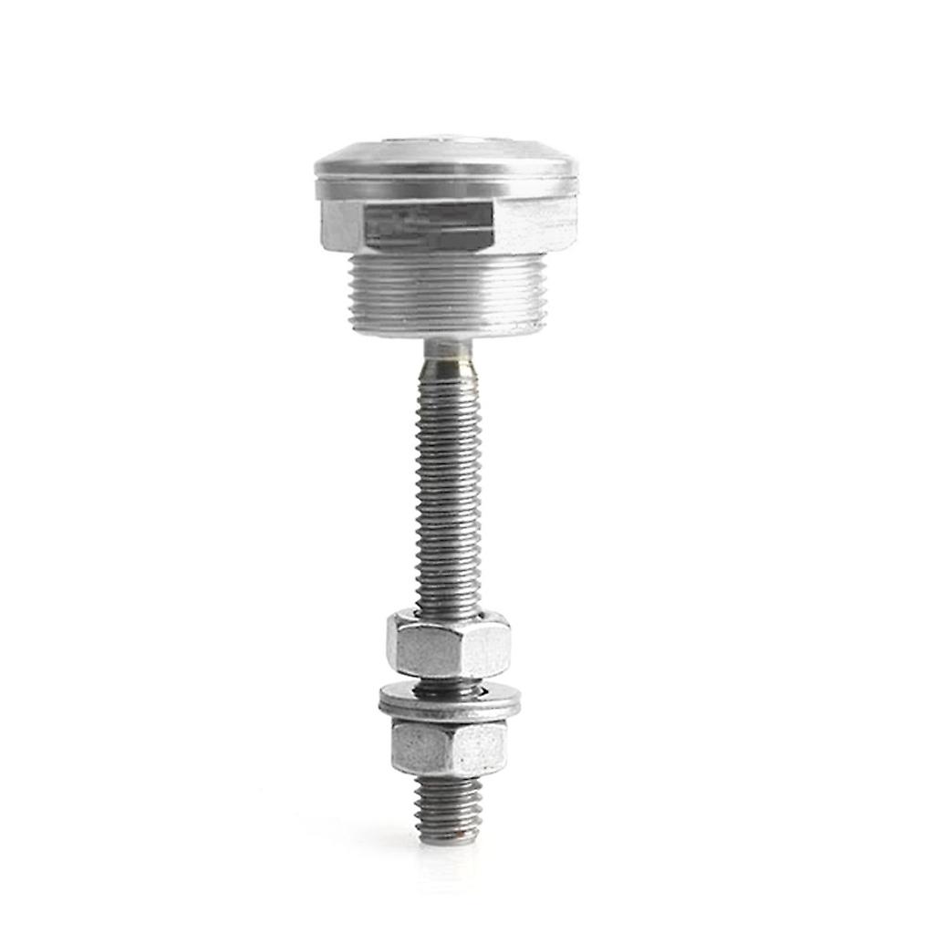 Upgraded Hood Pin Plate Lock Universal Aluminum Alloy Push Button Quick Latch-