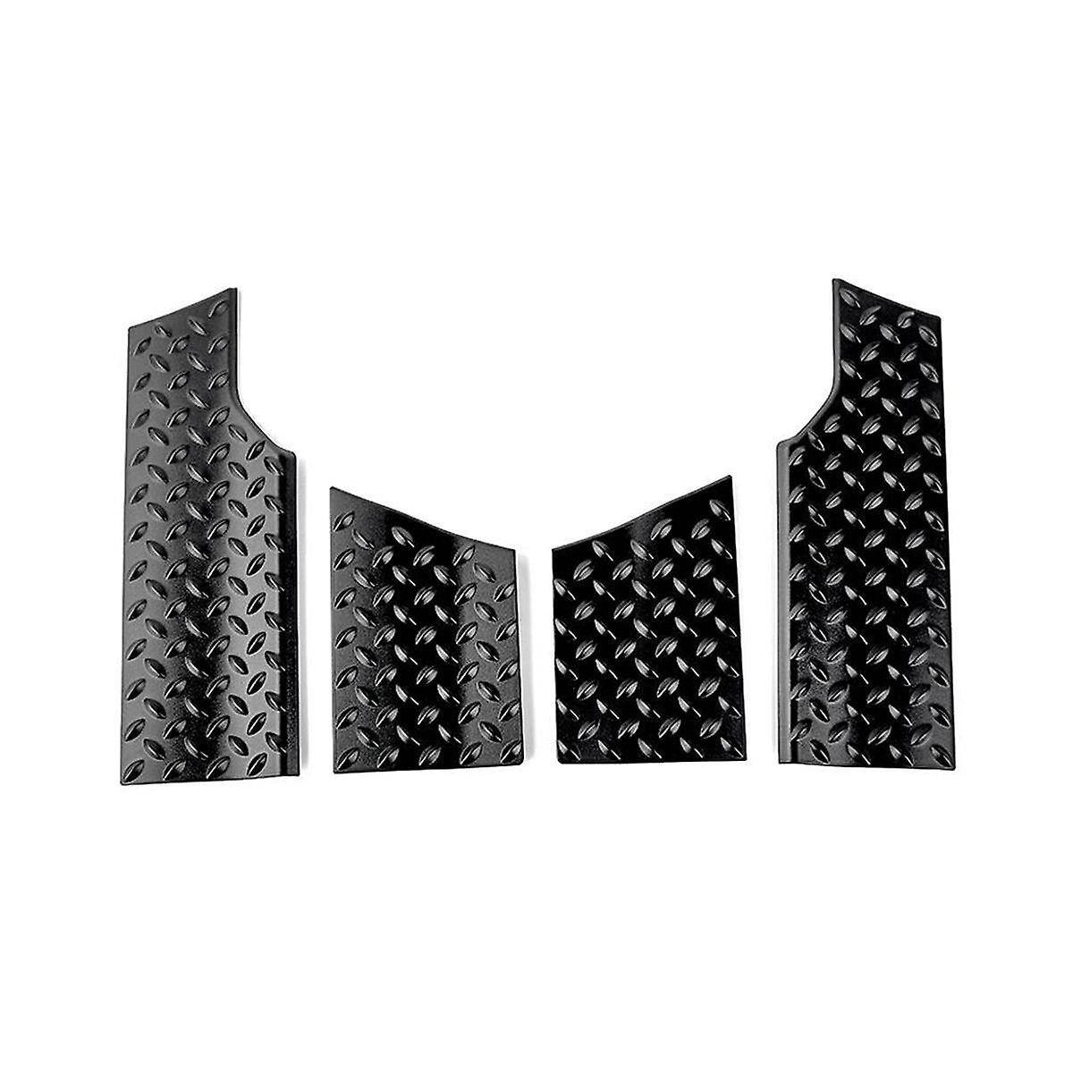 For 2021 2022 2023 Cowl Body Armor Side Corner Guard Cover Accessories Corner Guard Trim .4PCS Blac