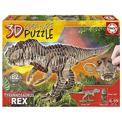 Educa 3D Creature Dinosaur Puzzle - T-Rex